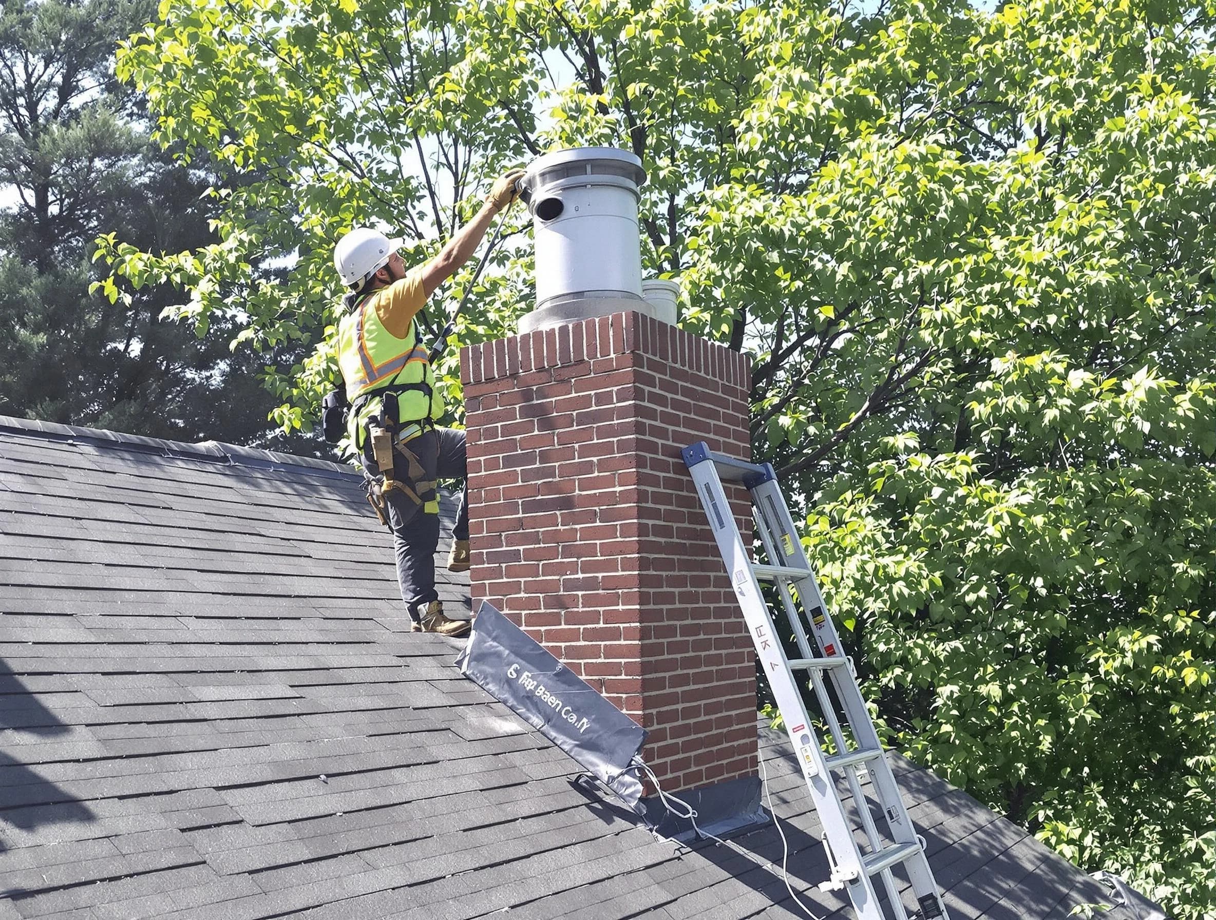 Chimney liner inspection by Tecumseh Chimney Sweep in Tecumseh, OK
