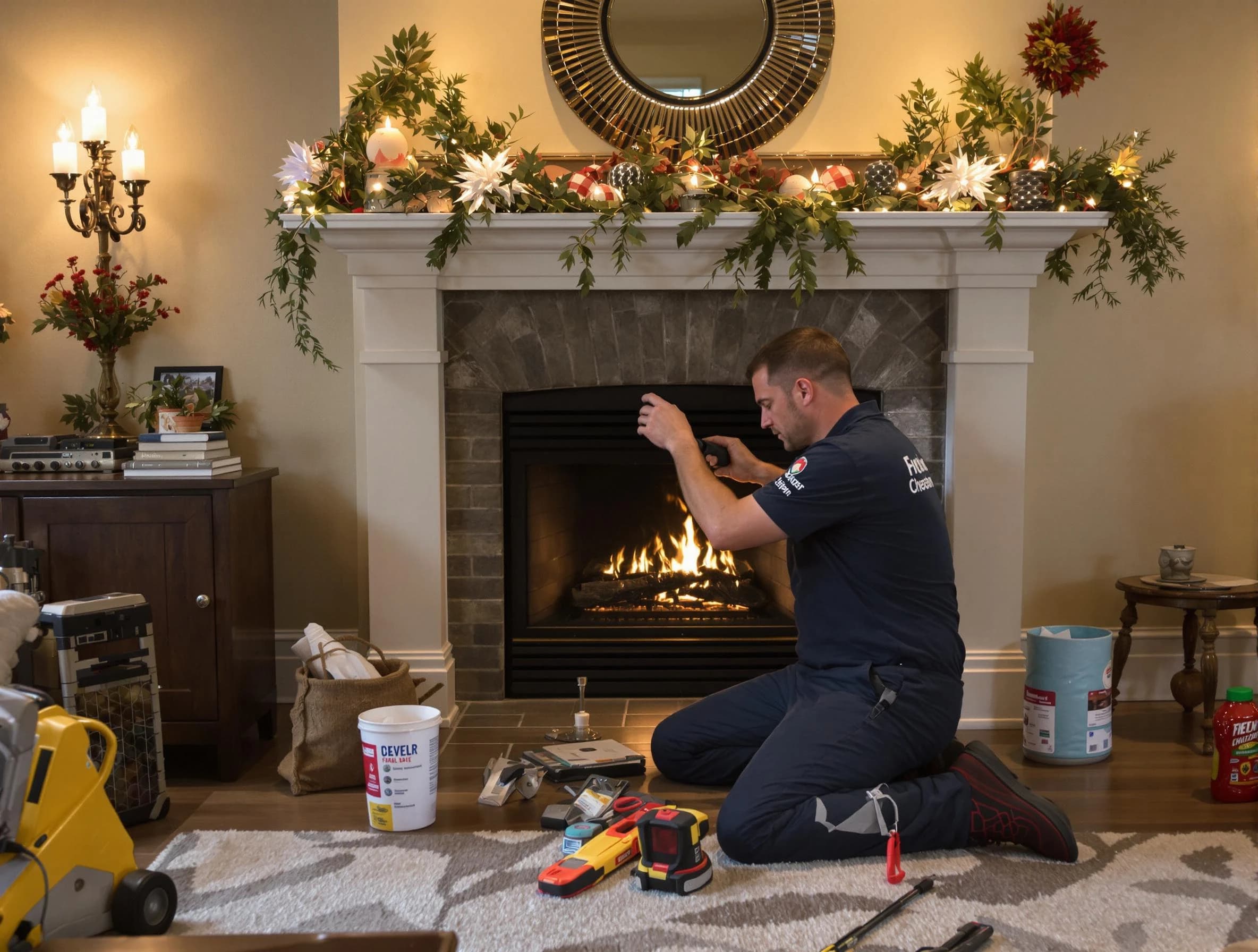 Tecumseh Chimney Sweep offering fireplace maintenance services in Tecumseh, OK