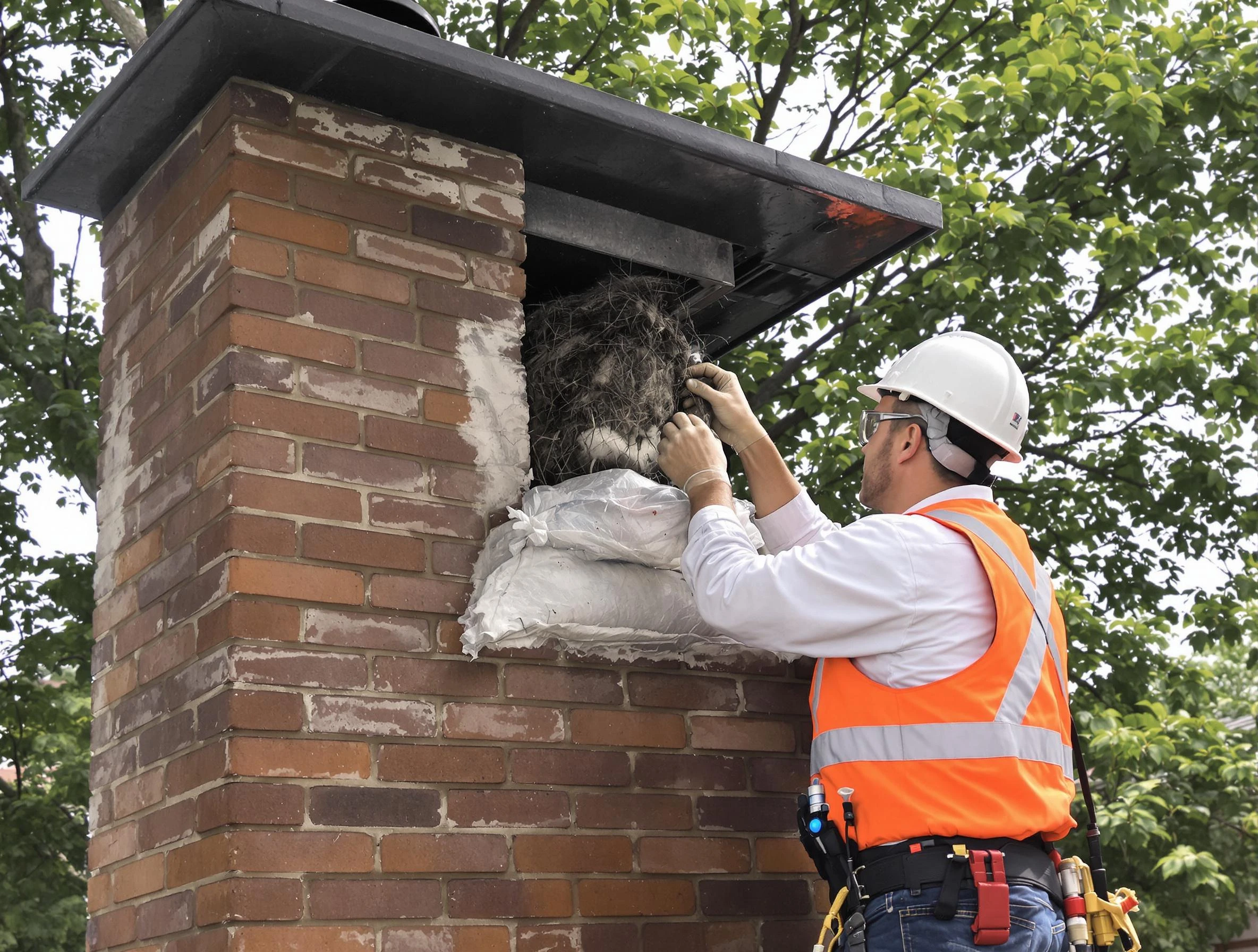 Humane removal of debris and animals by Tecumseh Chimney Sweep in Tecumseh, OK
